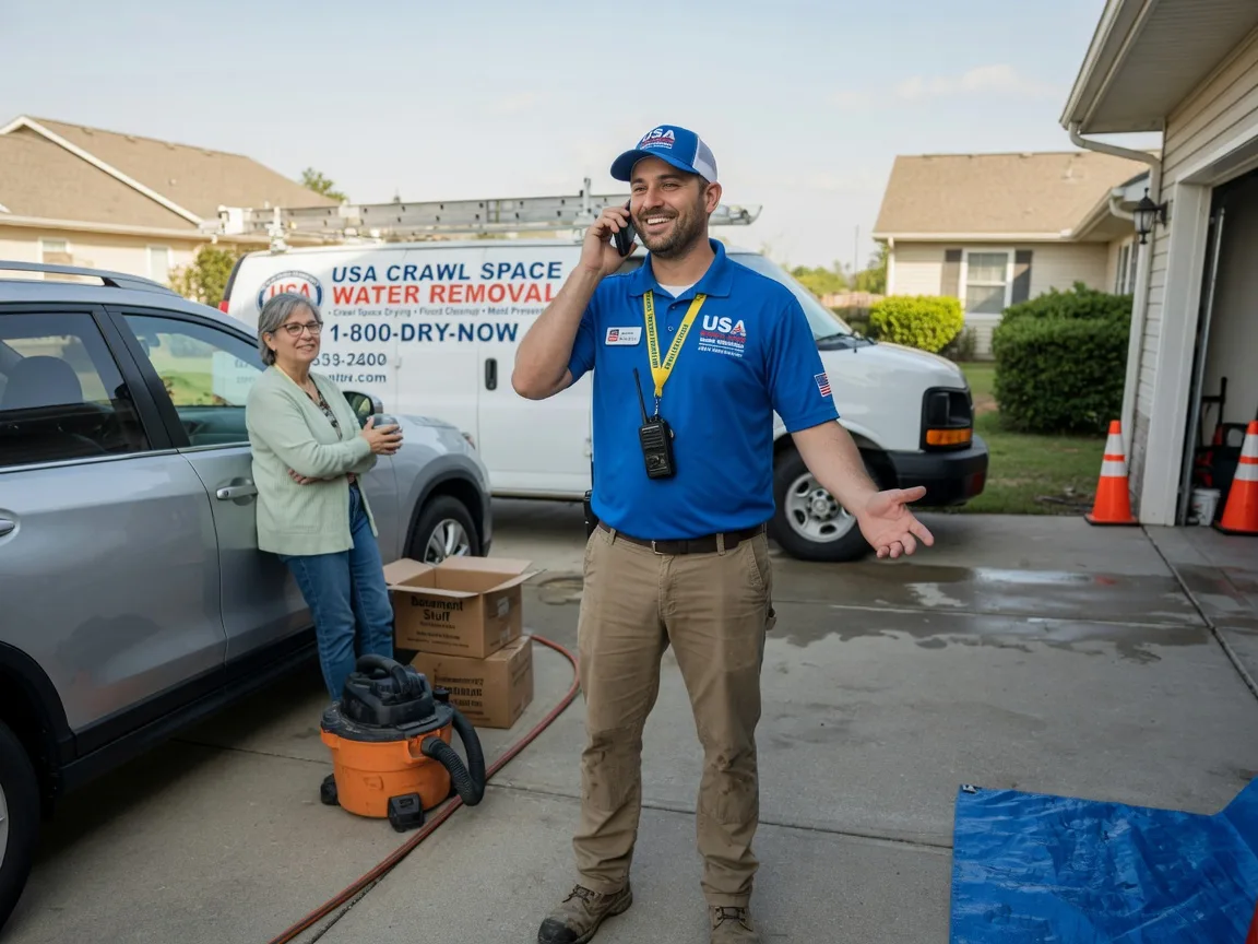 Crawl Space Water Removal Olla, LA FAQs